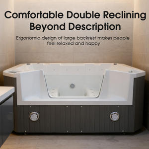 Vasca Idromassaggio Acrilica Personalizzabile in Offerta Economica da Esterno Moderna, <span class=keywords><strong>Jacuzzi</strong></span> Whirlpool per 1-4 Persone - Product Image 2
