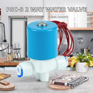 صمام كهرومغناطيسي بلاستيكي فعال لتنقية المياه بالتناضح العكسي <span class=keywords><strong>3</strong></span>/4 بوصة ثنائي الاتجاه - Product Image 2