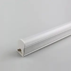 Tube mené intégré en plastique en aluminium du CE ROHS 5W 9W 14W 18W T5 de supermarché d'économie d'énergie, LTL-T5INT-AP