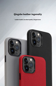 Funda de cuero Minibook para iPhone 17 16 Pro Max, estilo influencer, funda de media cubierta para iPhone 17 16 Pro Max - Product Image 6