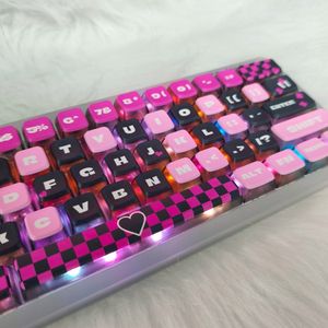 ปุ่มกดพุดดิ้งโปรไฟล์แซ็กซ์ <span class=keywords><strong>ASA</strong></span> MDA วัสดุ PC ใส PBT สำหรับ Cherry MX สวิตช์บนแป้นพิมพ์กล - Product Image 2