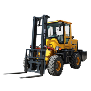 핫 세일 모든 지형 지게차 소형 오프로드 지게차 4wd 4 톤 소형 거친 지형 지게차 판매 - Product Image 5