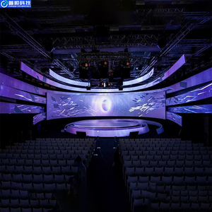 Pushunled điều khiển thông minh linh hoạt <span class=keywords><strong>LED</strong></span> màn hình thông minh nhỏ Pixel pitch sexy <span class=keywords><strong>video</strong></span> trực tiếp trong nhà hiển thị mềm cong màn hình - Product Image 3