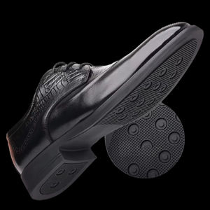 Zapatos de Cuero Italianos Hechos a Mano para Hombre, de Oficina, en Colores Mixtos, con Punta en Pico, Impermeables, con Cordones, que Aumentan la Estatura, Elegantes - Product Image 6