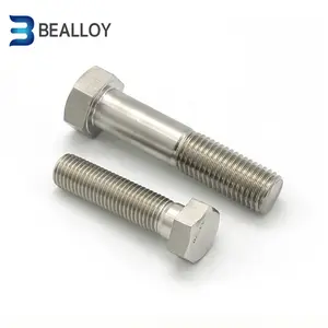 China Manufacturer Hardware Fasteners 904L 2205 2507 Stainless Steel SS Hexagon Bolts und Nuts Screws