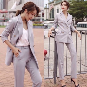 Neue langärmlige schlanke Damen Blazer und Jacken Kleiner Damen anzug - Product Image 3