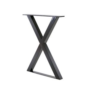 High Quality Low Price Heavy Duty Table Base Iron Coffee Furniture Leg Kitchen X-Shape Table Leg - Product Image 1