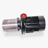 Pompe centrifuge verticale multi-étages H4V30 750W pour liquide de refroidissement de machine-outil, idéale pour tour, perceuse et centre d'opérations