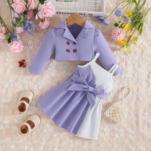 Yokids 2 pezzi/vestito neonata <span class=keywords><strong>6</strong></span> <span class=keywords><strong>mesi</strong></span>-4 anni manica lunga abito Sg abito da principessa Costume da <span class=keywords><strong>bambina</strong></span> - Product Image 6