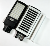 Sensor Gerak PIR Lampu Jalan Tenaga Surya All In One Kontrol Jarak Jauh IP65 Tahan Air Lampu LED Taman Jalan Luar Ruangan