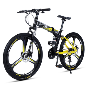Bicicleta de Montaña Plegable de 26 Pulgadas con Velocidades Variables, Amortiguación y Frenos de Disco para Estudiantes, Venta al Por Mayor Transfronteriza 1019-3 - Product Image 1