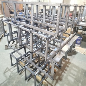 Op maat gemaakte grote, zware stalen frame-assemblages, gefabriceerd door metaalbewerking en lassen, service voor stalen componenten - Product Image 6