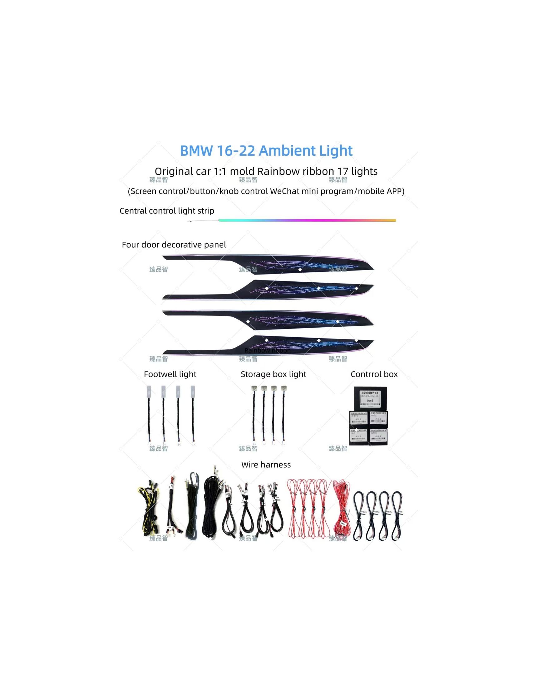 BMW X1 X2 2016-2022 F48 F49 17 lights