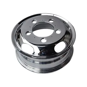 17,5x6,75 дюймовые алюминиевые зеркальные полированные колесные диски для грузовика 6x17,5 металл