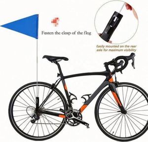 ธงความปลอดภัยสำหรับจักรยานแบบมองเห็นได้ชัดเจน รุ่นปี 2024 คุณภาพเยี่ยม ราคาสุดคุ้ม ผลิตภัณฑ์แข่งขันได้ ผลิตจากไวนิล PVC โพลีเอสเตอร์ ติดตั้งกับแกนจักรยาน - Product Image 4