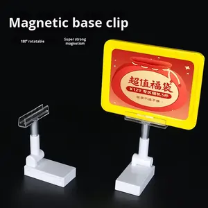 Exhibidor de Plástico ABS Transparente de Alta Calidad, Mini Soporte para Menús, Duradero, Ecológico, Personalizable, para Promoción en Supermercados, 10 kg - Product Image 3