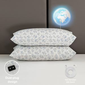 Taie d'oreiller en coton biologique et soie de qualité 6A, avec design tissé brodé, pour un sommeil profond, idéale pour hôtels, hôpitaux et usage domestique - Product Image 3