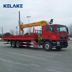 Camion-grue de transport lourd HOWO, camion-grue de chantier 6x4 à flèche télescopique de 16 tonnes - Product Image 3