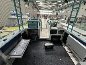 Catamarán de Aluminio de 25 pies con Motor Fuera de Borda de 300 hp, Barco de Pesca y Crucero con <span class=keywords><strong>Remolque</strong></span> para Buceo y Turismo Marítimo - Product Image 5