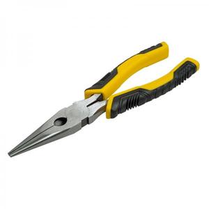 STANLEY - STHT0-74363 Controlgrip Long <b>Nose</b> <b>Pliers</b> - Forged (12 pcs.) - EAN 3253560743635 <b>PLIERS</b> AND CUTTERS <b>FLAT</b> <b>NOSE</b> <b>PLIERS</b> - Product Image 1