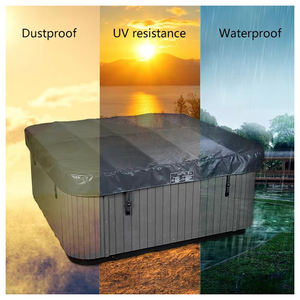 Cubierta de Spa de natación <span class=keywords><strong>enrollable</strong></span> marrón profesional de 5900x2300mm con espuma XPE y revestimiento de lámina reflectante de calor cubiertas y carretes para <span class=keywords><strong>piscinas</strong></span> - Product Image 2