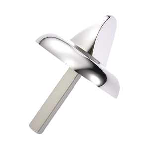 Phong cách công nghiệp Chrome ngón tay cái lần lượt chốt cửa chốt cửa - Product Image 5