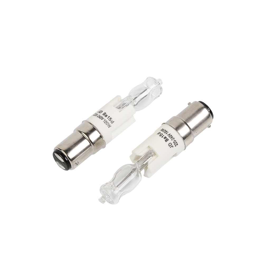 Ba15d лампа 220 В 100 Вт галогенная лампа JD лампа галогенная