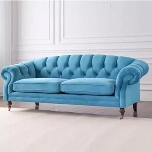 Canapé ODM pour salon, canapés de luxe haut de gamme, meubles sur mesure, canapé en cuir <span class=keywords><strong>Chesterfield</strong></span> européen italien - Product Image 6