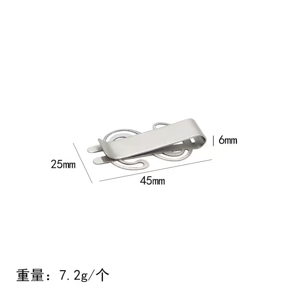 45x25mm forme Dollars