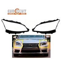 Wofitauto Cache-phare en verre transparent pour Lexus 2013-2016 LS460 LS600HL LS430 LS400
