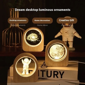 Moderne 3D Lune Système Solaire Cristal LED <span class=keywords><strong>Veilleuse</strong></span> Parfait Cadeau D'anniversaire Décorations En Bois Jésus 3d Led <span class=keywords><strong>Veilleuse</strong></span> - Product Image 6