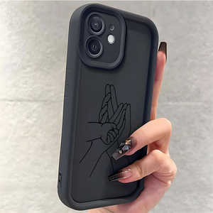 เคสโทรศัพท์มือถือ TPU กันกระแทกสำหรับ <span class=keywords><strong>iPhone</strong></span> <span class=keywords><strong>11</strong></span> 12 13 14 15 16 17 <span class=keywords><strong>PRO</strong></span> <span class=keywords><strong>MAX</strong></span> พิมพ์ลายด้วยมือสำหรับหนึ่งครอบครัว - Product Image 4