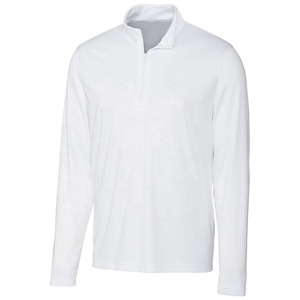 Sweat-shirt à fermeture éclair quart de tour respirant de haute qualité, faible MOQ, personnalisé, à manches longues, uni, pour homme, idéal pour l'hiver – En vente - Product Image 2