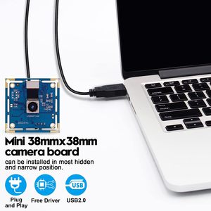 กล้อง USB 8MP ออโต้โฟกัส 4K โมดูลกล้องสำหรับพีซี พร้อมเลนส์ไม่บิดเบือน สำหรับคอมพิวเตอร์และ Raspberry Pi รุ่น USB8MP04AF-V72 - Product Image 6