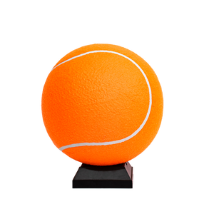 ขนาด 5/6/7/8/9.5 นิ้วที่กําหนดเองพิมพ์ลูกเทนนิสจัมโบ้ของขวัญส่งเสริมการขายลูกเทนนิสพองขนาดใหญ่ - Product Image 4