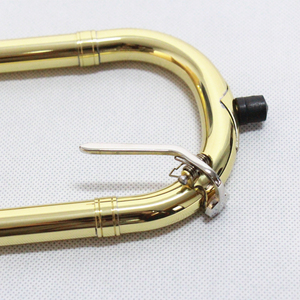 Trombones en laiton laqué or, petit calibre, <span class=keywords><strong>trombone</strong></span> économique - Product Image 4