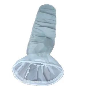 Saco de filtro líquido para aquário, saco de malha de nylon e poliéster, produto comestível de 5 10 25 50 100 mícrons, para filtro de água