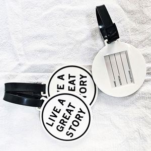 High Quality Custom Eco-Friendly Golf Bag Tags <b>PVC</b> Rubber Luggage Tag with Silicone <b>Strip</b> Logo Pattern for Baggage - Product Image 3