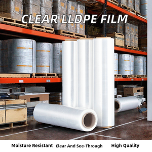 Película Plástica Transparente Personalizada de LLDPE, Película Estirable de PE Suave para Envolver Palés, Resistente a la Humedad, Procesada por Fundición Yongsheng - Product Image 2