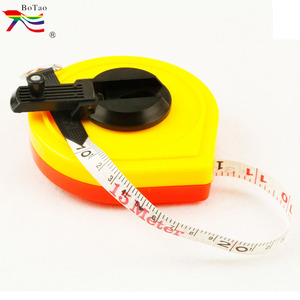 JUSEN Ruban à mesurer en fibre de verre, de haute qualité, enroulable, de forme ronde, 10m 20m 30m 50m, fabriqué en Chine - Product Image 2