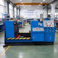 Banc d'essai de vannes hydrauliques ISO 9001 API 598 – Machine de test de pression de coque et de fuites de joint pour vannes à bride horizontales