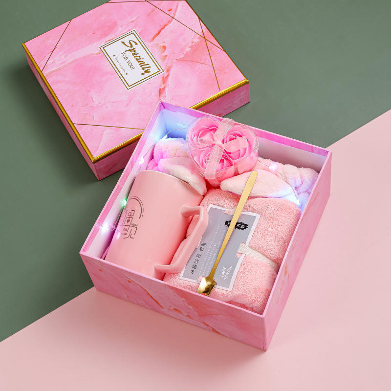 Pink [including color light strip] suit