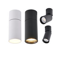 Modern Tasarım GU10 LED 7W Ayarlanabilir Alüminyum Mini Yüzeye Monte Tavan Spot Işığı 38 Işın Açısı 3 Yıl Garantili
