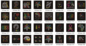 Motivos de transferencia de cristal personalizados con <span class=keywords><strong>mapa</strong></span> de Texas OES para camisetas, pegatinas termoadhesivas de la Orden de la Estrella del Este, calcomanías de cristal DIY - Product Image 6