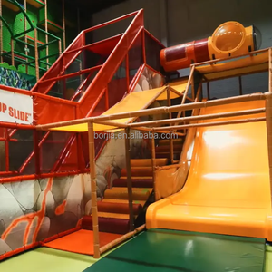 Parque Infantil Interior con Piscina de Pelotas, Tobogán y Estructura de Escalada para Niños, Uso Comercial - Product Image 5