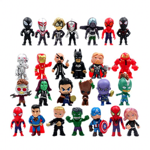 Juego de 26 Figuras de Acción de Superhéroes de Plástico en Miniatura, Juguetes para Niños, Decoración, Gran Venta - Product Image 2