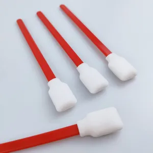 Lint-Free Thermally Bonded Foam Swabs For Cleaning Polishing Dressing On Handles-Cotton Bud Product