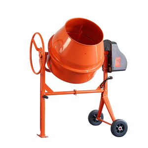 خلاطات أسمنت وخرسانة كهربائية محمولة عالية الجودة سعة 260 لتر موديل 2025 بحجم صغير مع محرك أساسي - Product Image 1