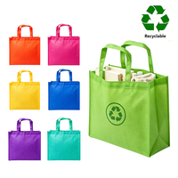 Sac fourre-tout personnalisé en non-tissé pour Halloween, motif château fantôme rose, sac cadeau pour bonbons de la fête d'Halloween, sac réutilisable pour friandises de fête d'Halloween