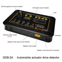 QDB-2A Testeur de détecteur de panne d'instrumentation et de commande pour injecteurs de bobine automobile, électrovannes et moteurs pas à pas de ralenti